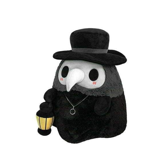 Props Hand GLOW IN DARK Plague Doctor Toys Soft Plush Doll 20cm Halloween Gift